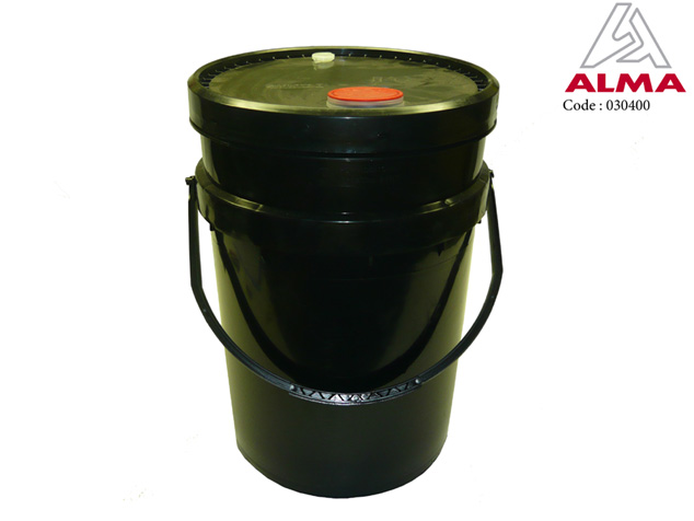 Huile hydraulique 20 litres. Huile hydraulique 20 litres. Crédits : ©ALMA