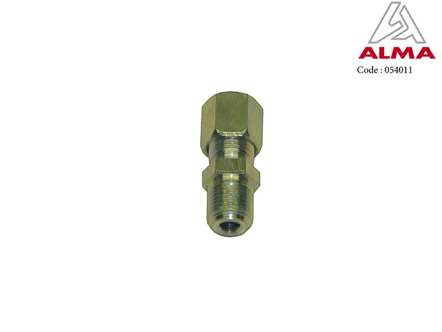 Graissage centralisé union + écrou + olive. Graissage centralisé union + écrou + olive. Crédits : ©ALMA