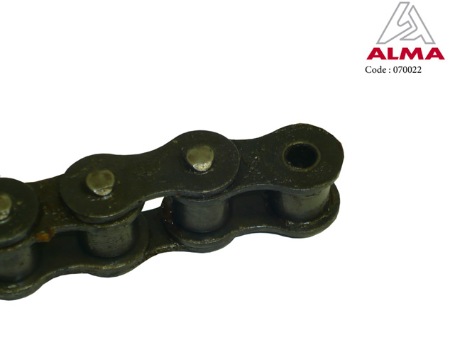 Chaîne acier 19,05 courte. Chaîne acier 19,05 courte. Crédits : ©ALMA