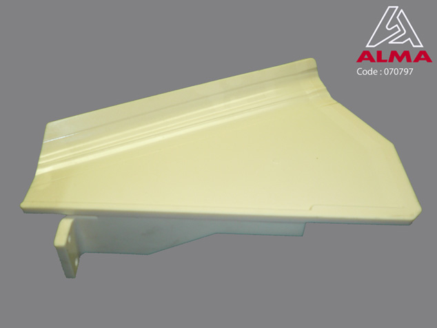 Ecaille droite pliée. Ecaille droite pliée. Crédits : ©ALMA