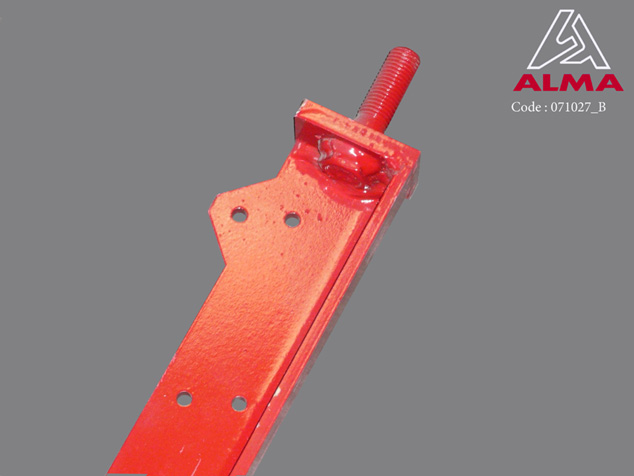 Right bare scale ramp. Right bare scale ramp. Crédits : ©ALMA