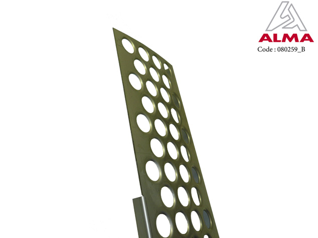 Grille convoyeurs droit. Grille convoyeurs droit. Crédits : ©ALMA