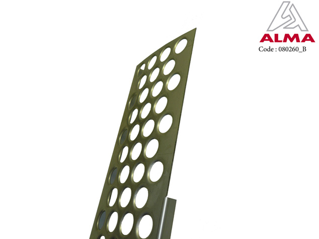 Grille convoyeurs gauche. Grille convoyeurs gauche. Crédits : ©ALMA