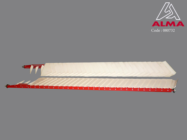 Jeu complet rampe écailles. Jeu complet rampe écailles. Crédits : ©ALMA