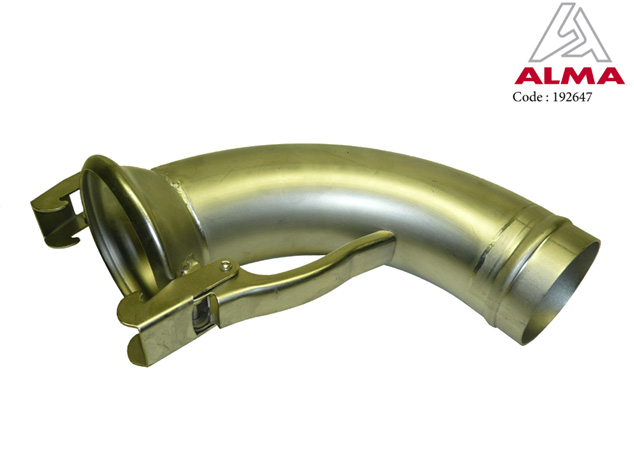 RACCORDS A LEVIERAVEC COURBE 90° Ø 100. RACCORDS A LEVIERAVEC COURBE 90° Ø 100. Crédits : ©ALMA