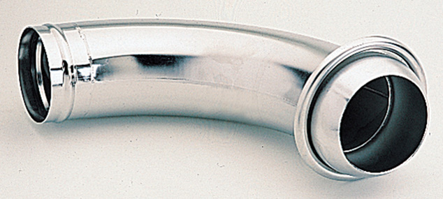 RACCORDS SPHERIQUES AVEC COURBE 90° Ø 150. RACCORDS SPHERIQUES AVEC COURBE 90° Ø 150. Crédits : ©ALMA