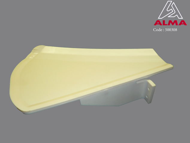 Ecaille gauche pliée. Ecaille gauche pliée. Crédits : ©ALMA