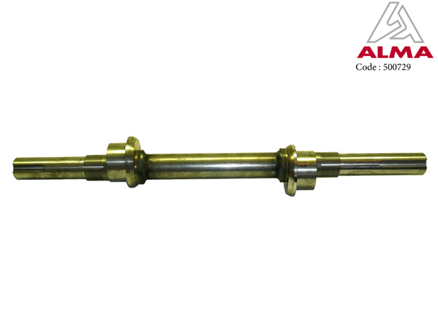 Arbre + pièce exentriques. Arbre + pièce exentriques. Crédits : ©ALMA