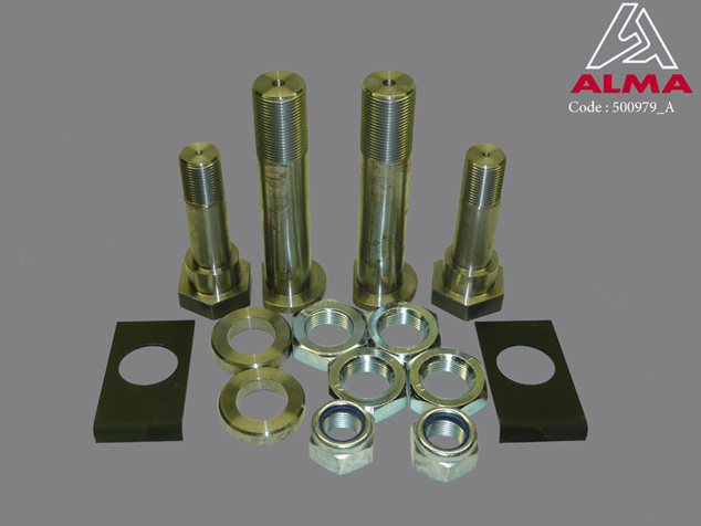 Kit porte secoueur en chappe. Kit porte secoueur en chappe. Crédits : ©ALMA