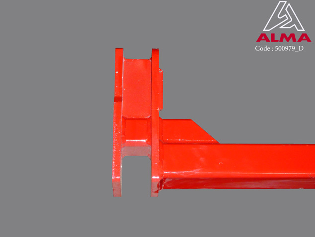 Kit porte secoueur en chappe. Kit porte secoueur en chappe. Crédits : ©ALMA