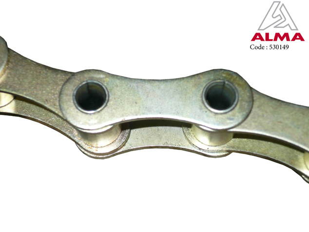 Chaîne zinguée 41,75 godet. Chaîne zinguée 41,75 godet. Crédits : ©ALMA