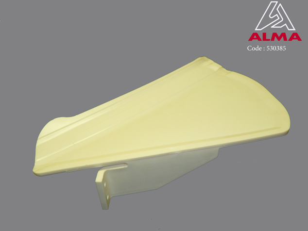 Ecaille droite pliée standard. Ecaille droite pliée standard. Crédits : ©ALMA