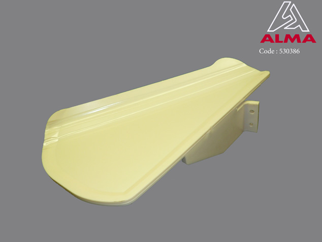 Ecaille gauche pliée standard. Ecaille gauche pliée standard. Crédits : ©ALMA