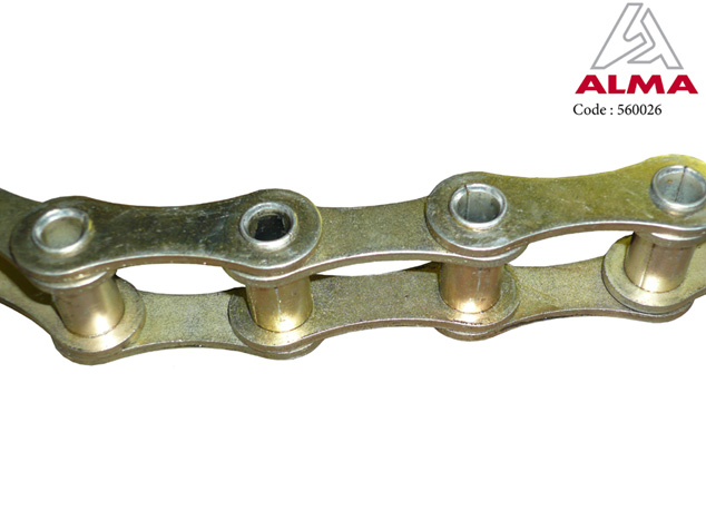 Chaîne zinguée 41,75 godet. Chaîne zinguée 41,75 godet. Crédits : ©ALMA