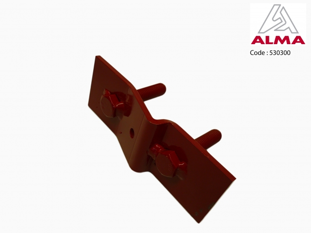 Bride serrage avant. Bride serrage avant. Crédits : ©ALMA